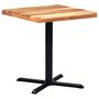 Voir la diapositive 2 : VIDAXL Pied de table de bistro noir 76x76x72 cm fonte