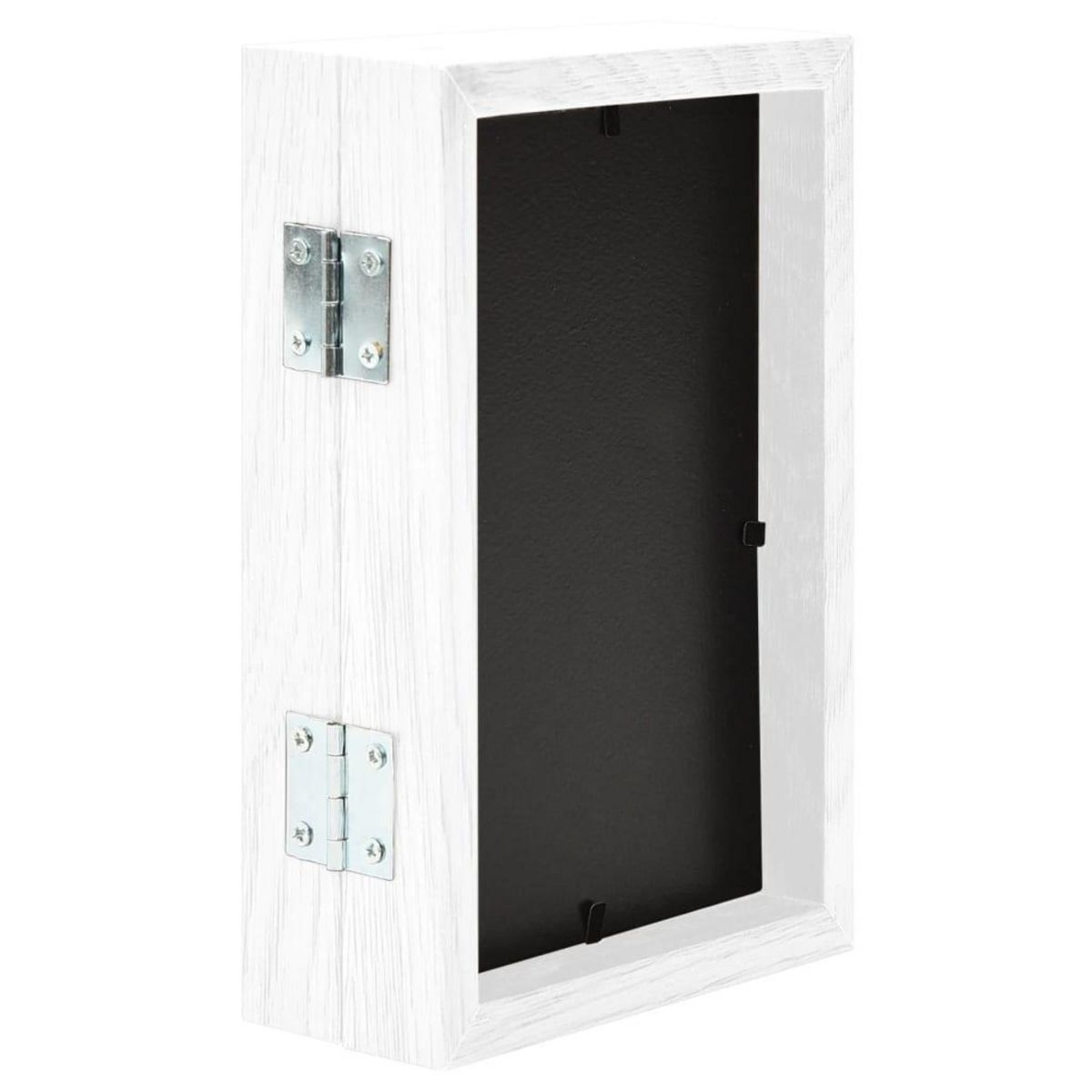 VIDAXL Cadre photo depliable en deux Blanc 2x(21x29,7 cm)