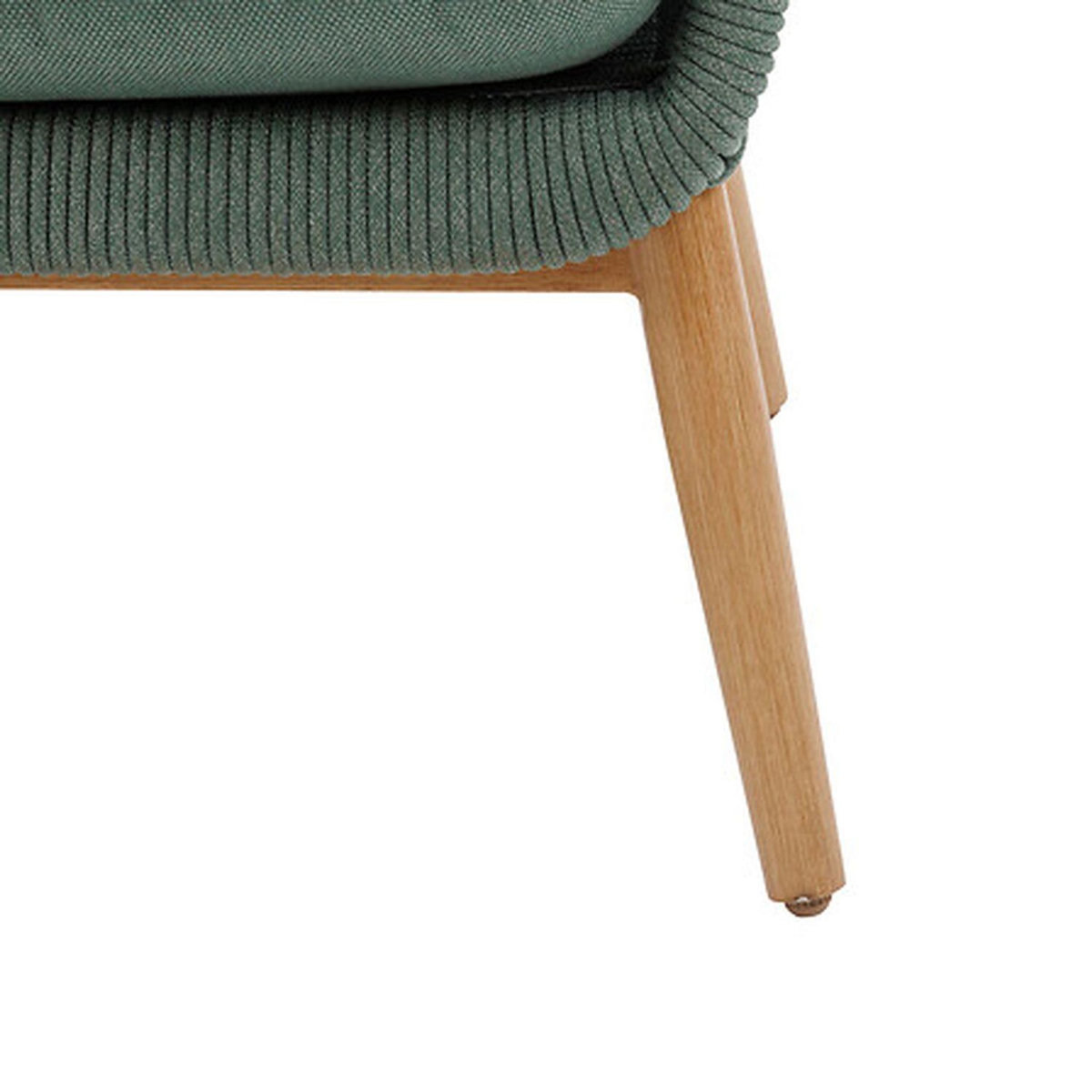 HESPERIDE Fauteuil de salon de jardin en acier effet bois et mailles ORISSA