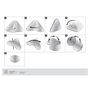 Voir la diapositive 3 : Insect Protect dome pop up 140 X 200 cm