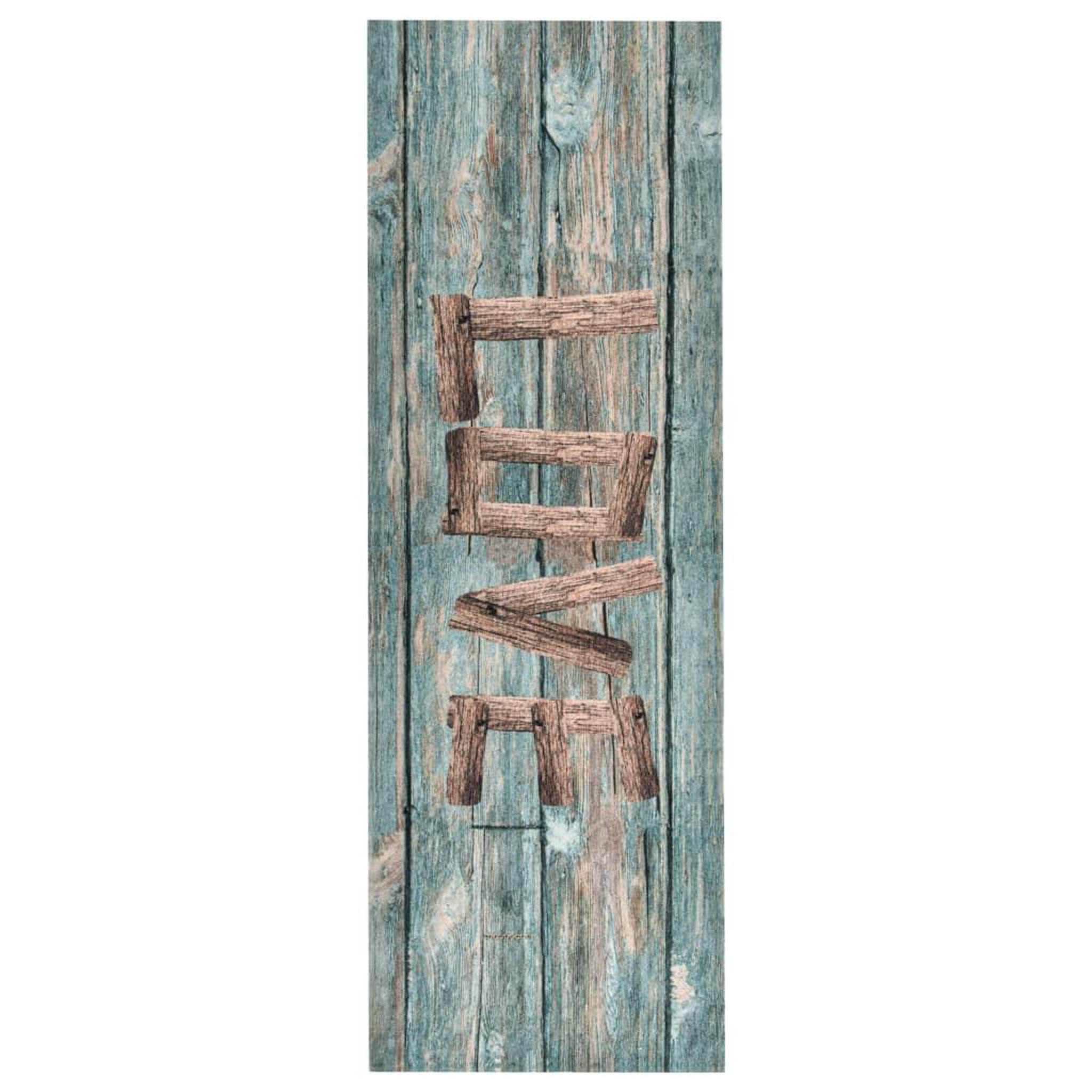 Voir la diapositive 1 : VIDAXL Tapis de sol de cuisine lavable Love 60x180 cm