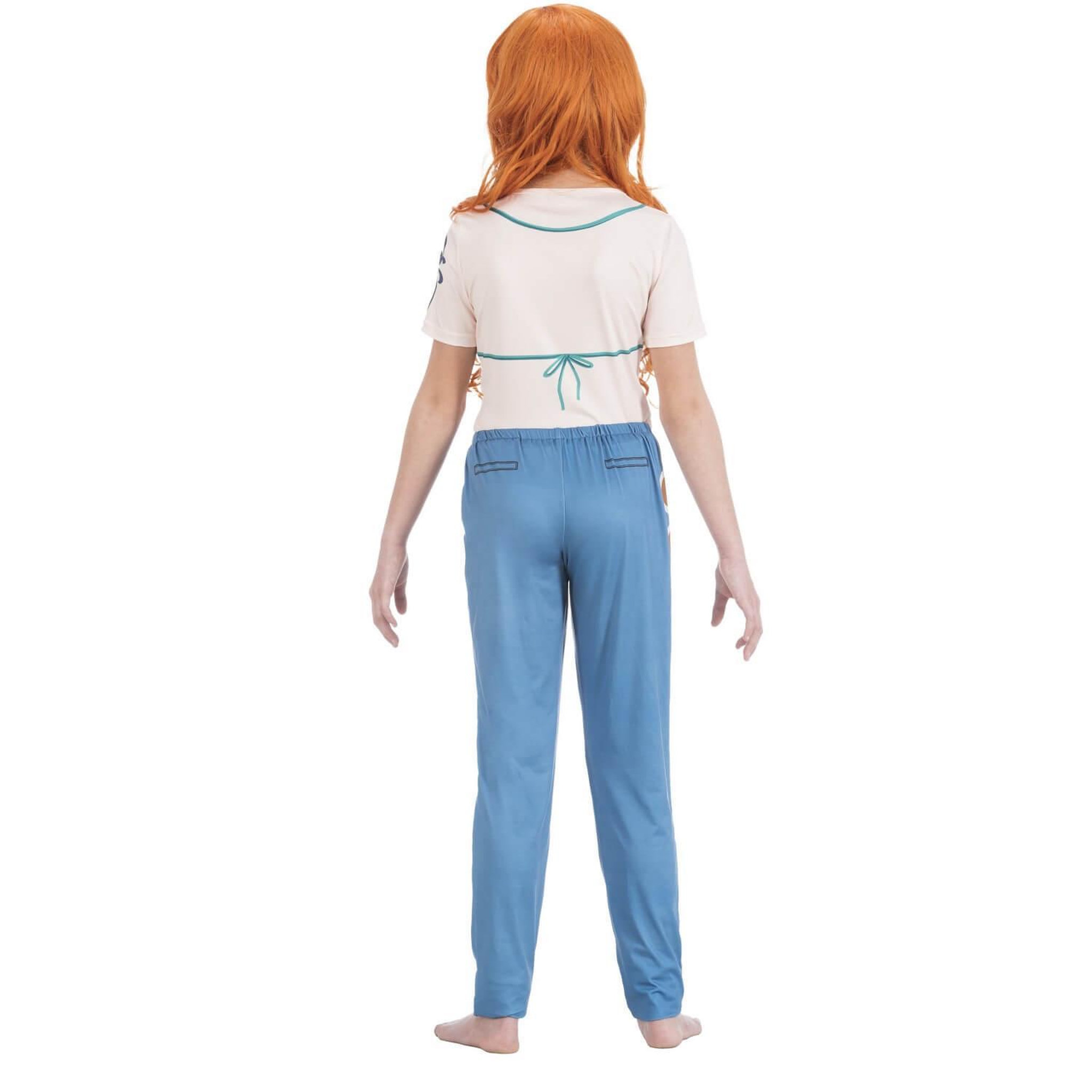 Voir la diapositive 2 : CHAKS Déguisement Nami - One Piece - Fille - 11/12 ans (145 à 152 cm)