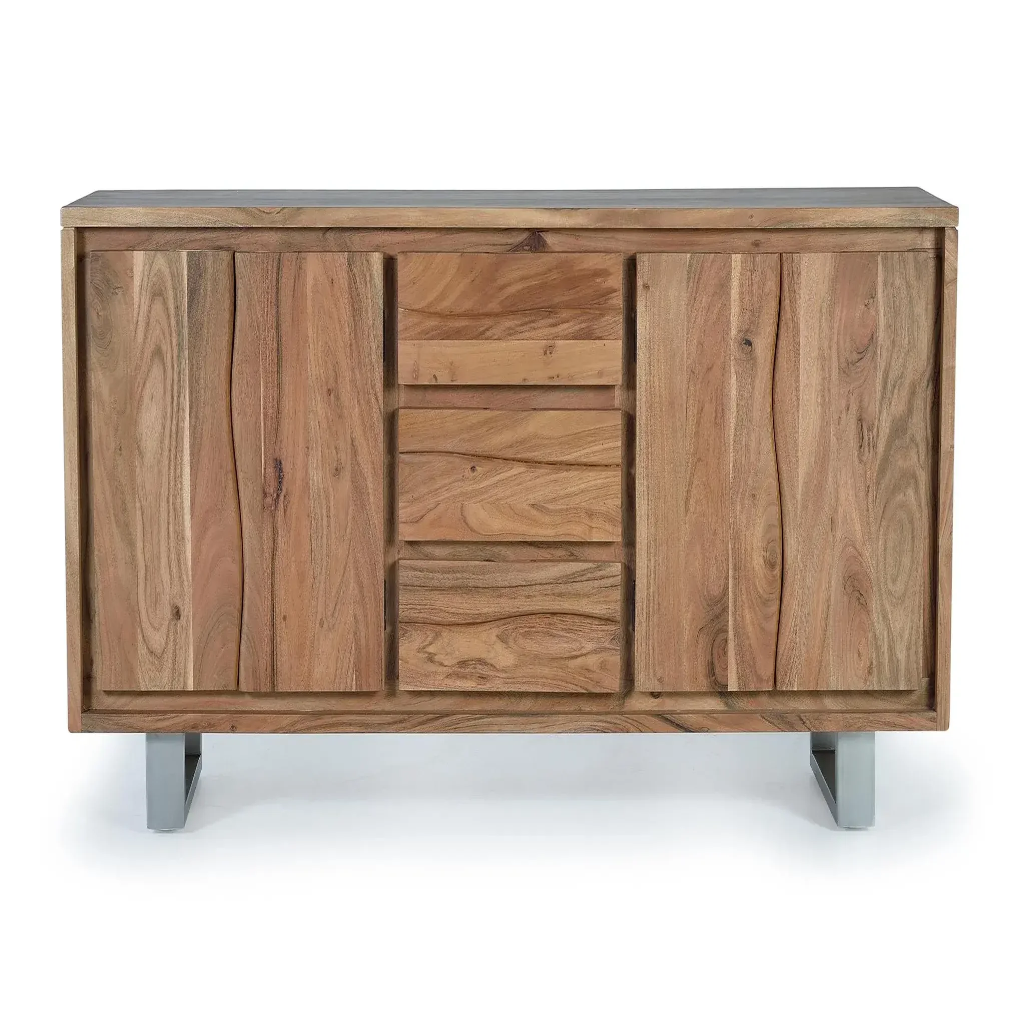 GINER Y COLOMER SL Buffet en bois d'acacia 172cm style rustique moderne