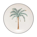 SECRET DE GOURMET Lot de 6 Assiettes à Dessert  The Palm Resort  19cm Multicolore