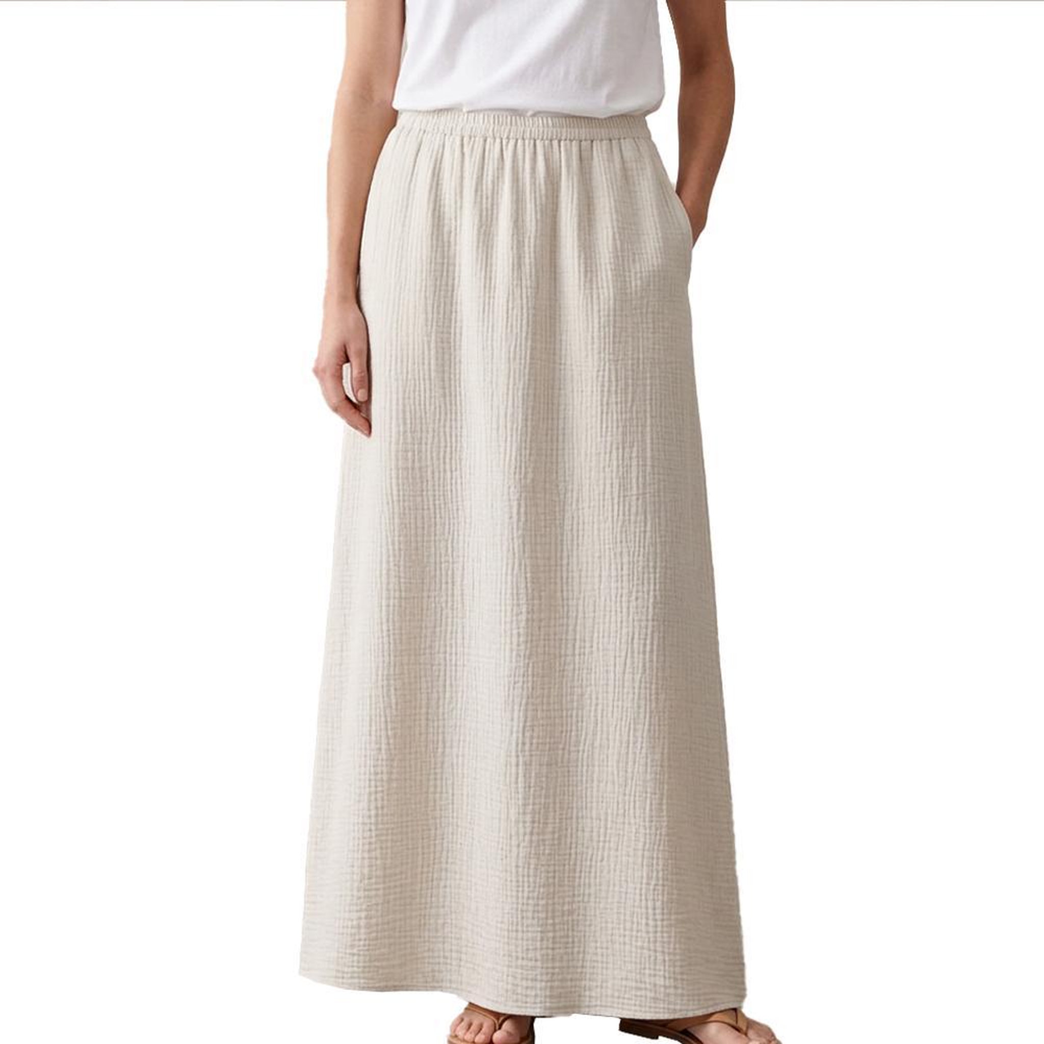 Voir la diapositive 1 : Vero Moda Jupe Beige Femme Vero Moda Kita