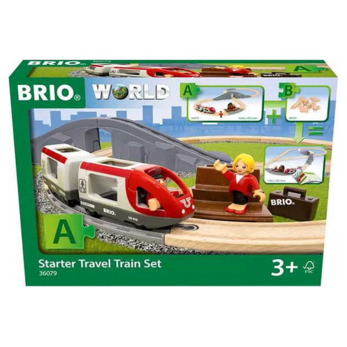 Brio 36079 Circuit en 8 Voyageurs Starter pack - Nvlle Edition