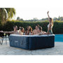Voir la diapositive 2 : INFINITE SPA Spa gonflable Champion carré Bulles 6 places - Infinite Spa