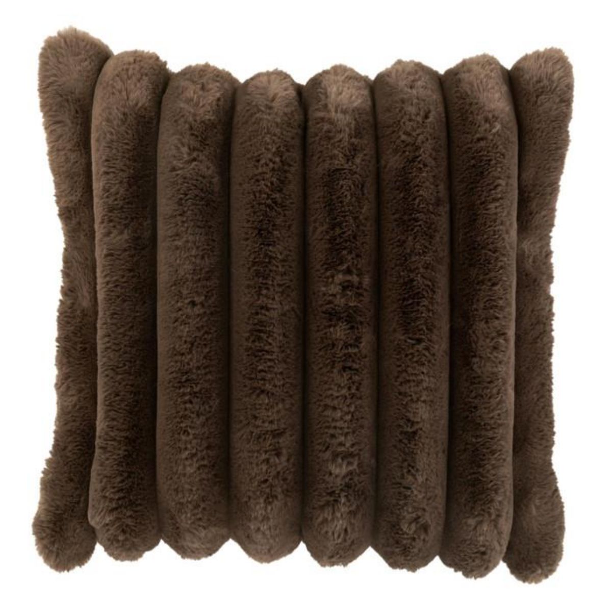 Paris Prix Coussin Déco  Corduroy  45x45cm Chocolat