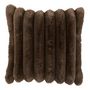 Voir la diapositive 1 : Paris Prix Coussin Déco  Corduroy  45x45cm Chocolat