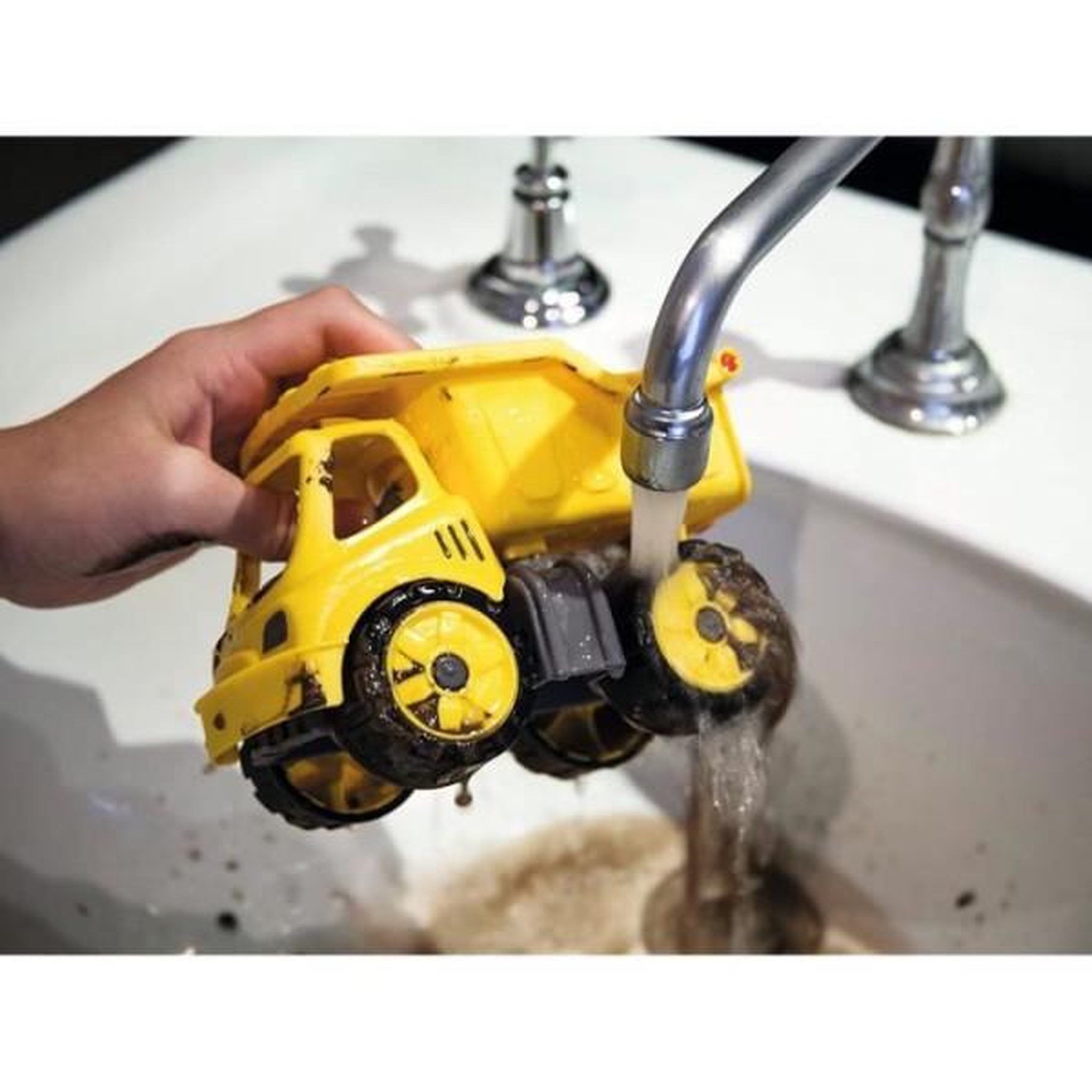 Voir la diapositive 3 : BIG Véhicule miniature - big - power worker mini camion benne - jaune - mixte - 177 g
