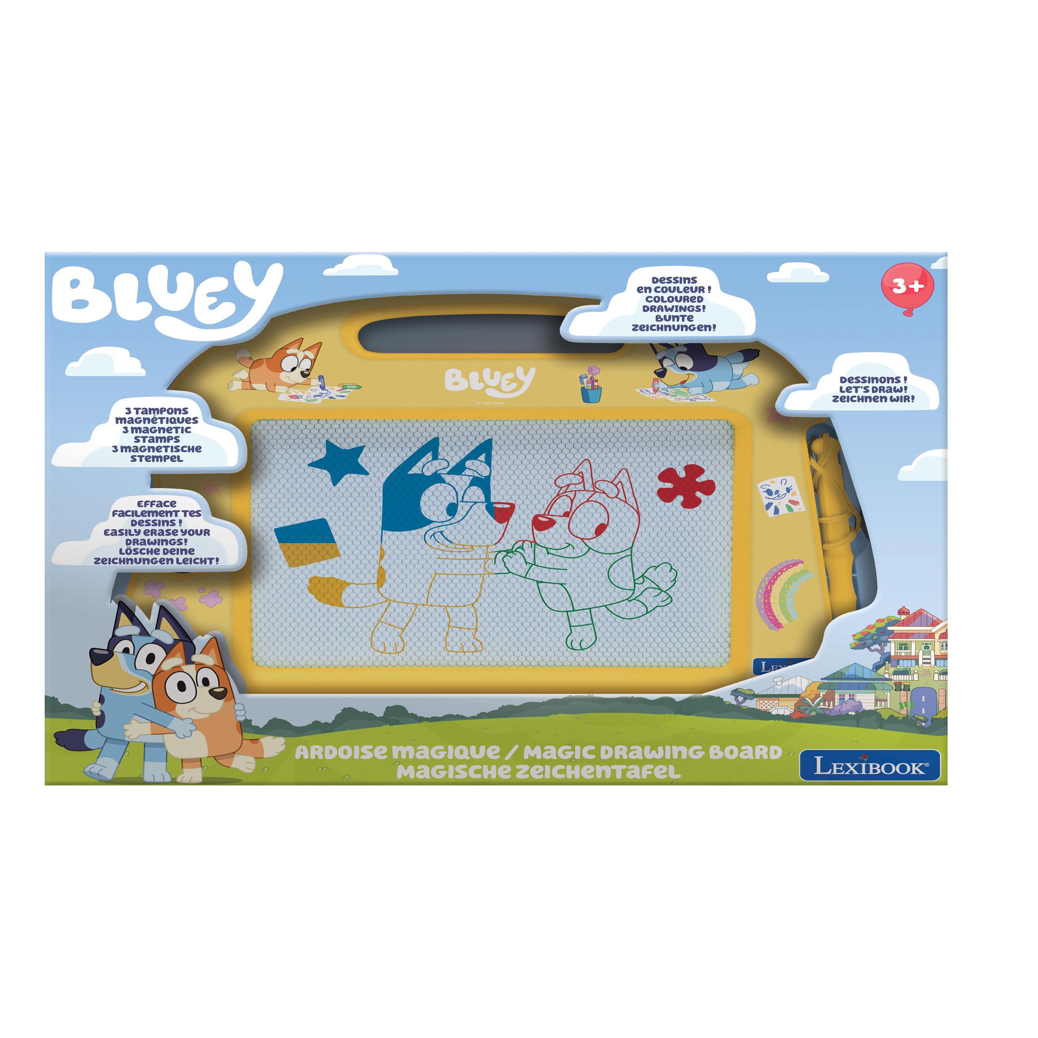 Voir la diapositive 3 : Lexibook Ardoise Magique Bluey