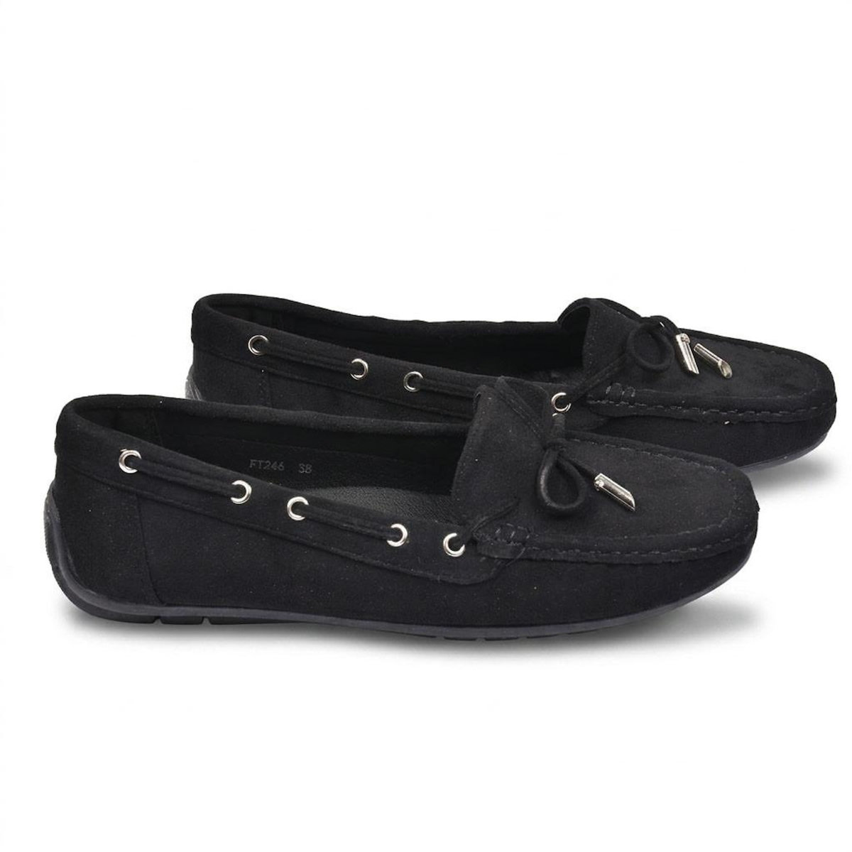 OZABI OZABI Mocassins Femme Lacet Daim Bobo Chic 3 Coloris
