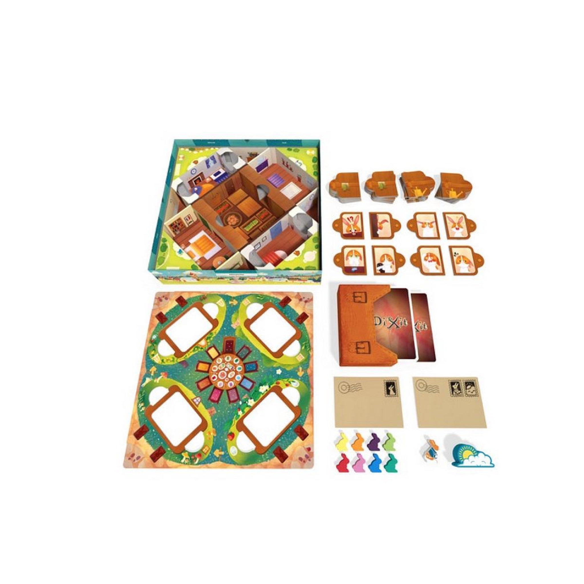 Voir la diapositive 2 : Asmodee Dixit Kids - Jeu cooperaitf
