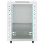 Voir la diapositive 3 : VIDAXL Coffret de réseau 15U 19 IP20 gris 53x40x80 cm