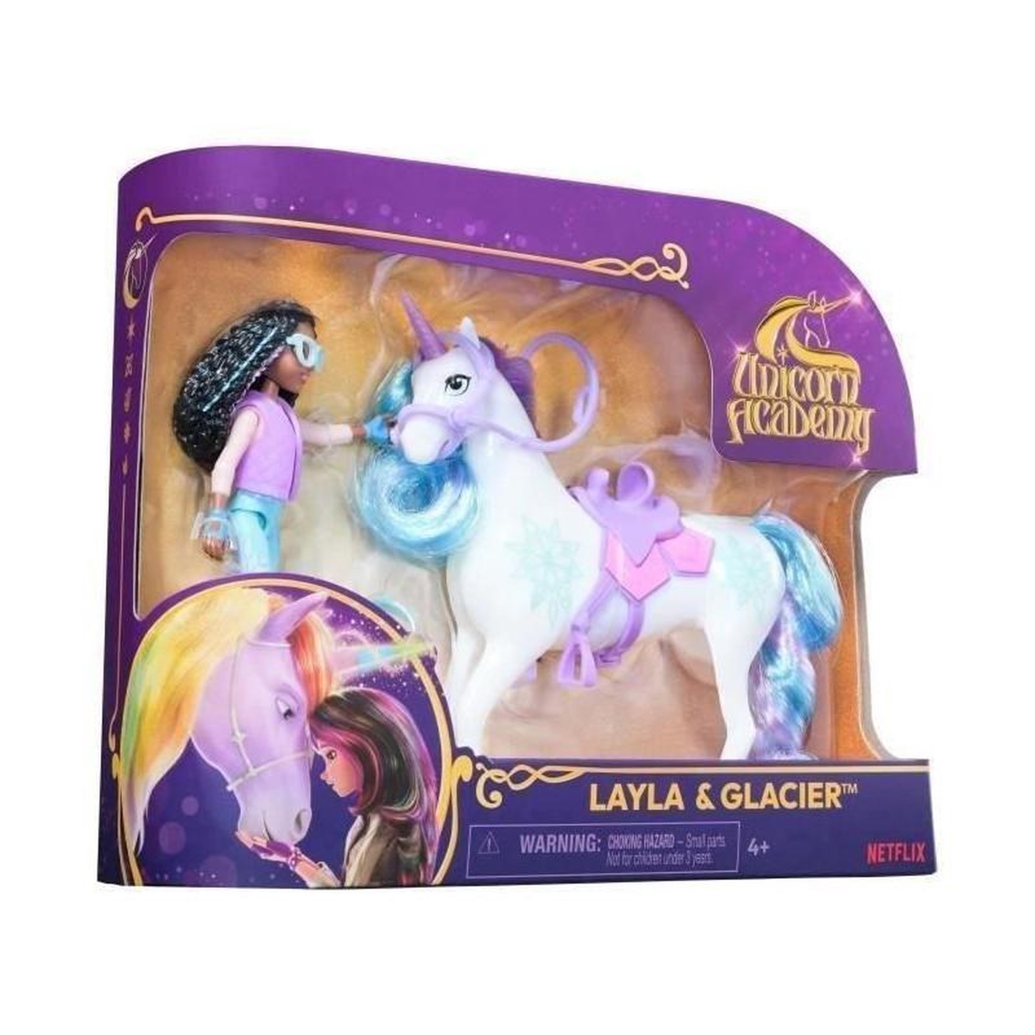 Voir la diapositive 6 : Spin Master SPIN MASTER COFFRET LICORNE ET POUPEE GLACIER ET LAYLA Unicorn Academy