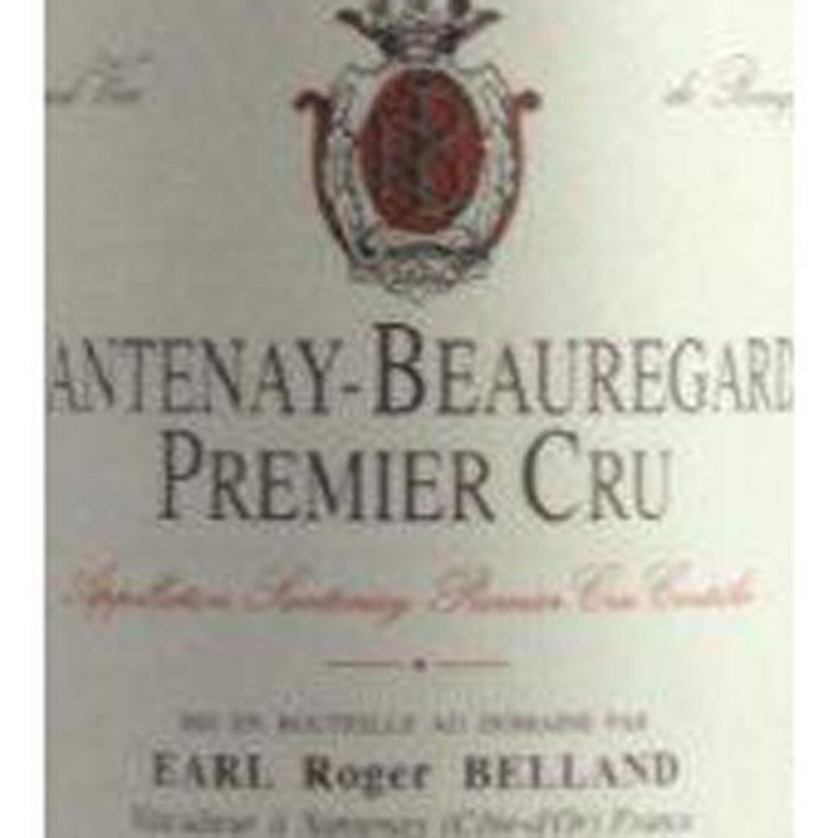 Domaine Roger Belland Santenay Beauregard Premier Cru 2009
