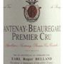 Voir la diapositive 2 : Domaine Roger Belland Santenay Beauregard Premier Cru 2009