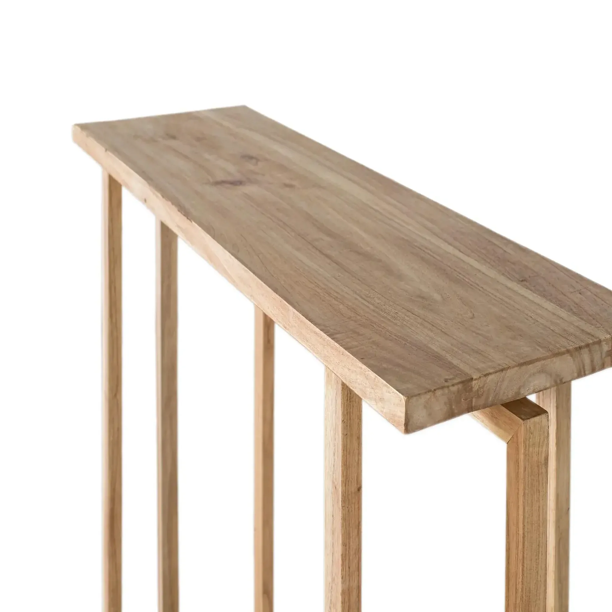 Voir la diapositive 3 : GINER Y COLOMER SL Console en bois de mindi 120 cm style contemporain - scandinave
