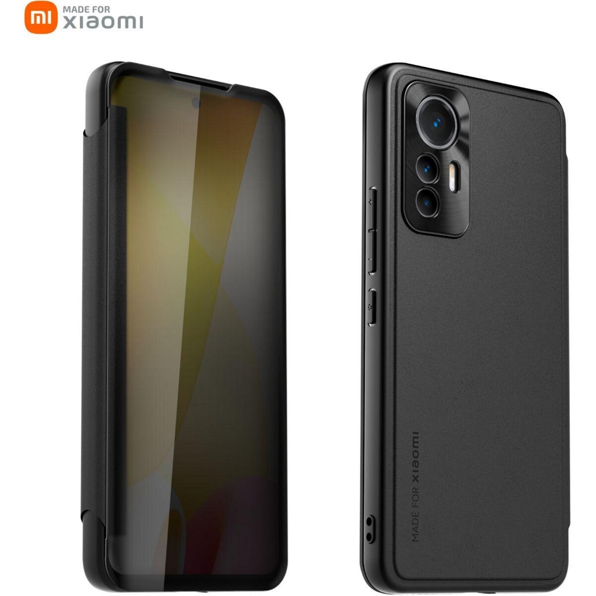XIAOMI Etui View 12 Lite noir