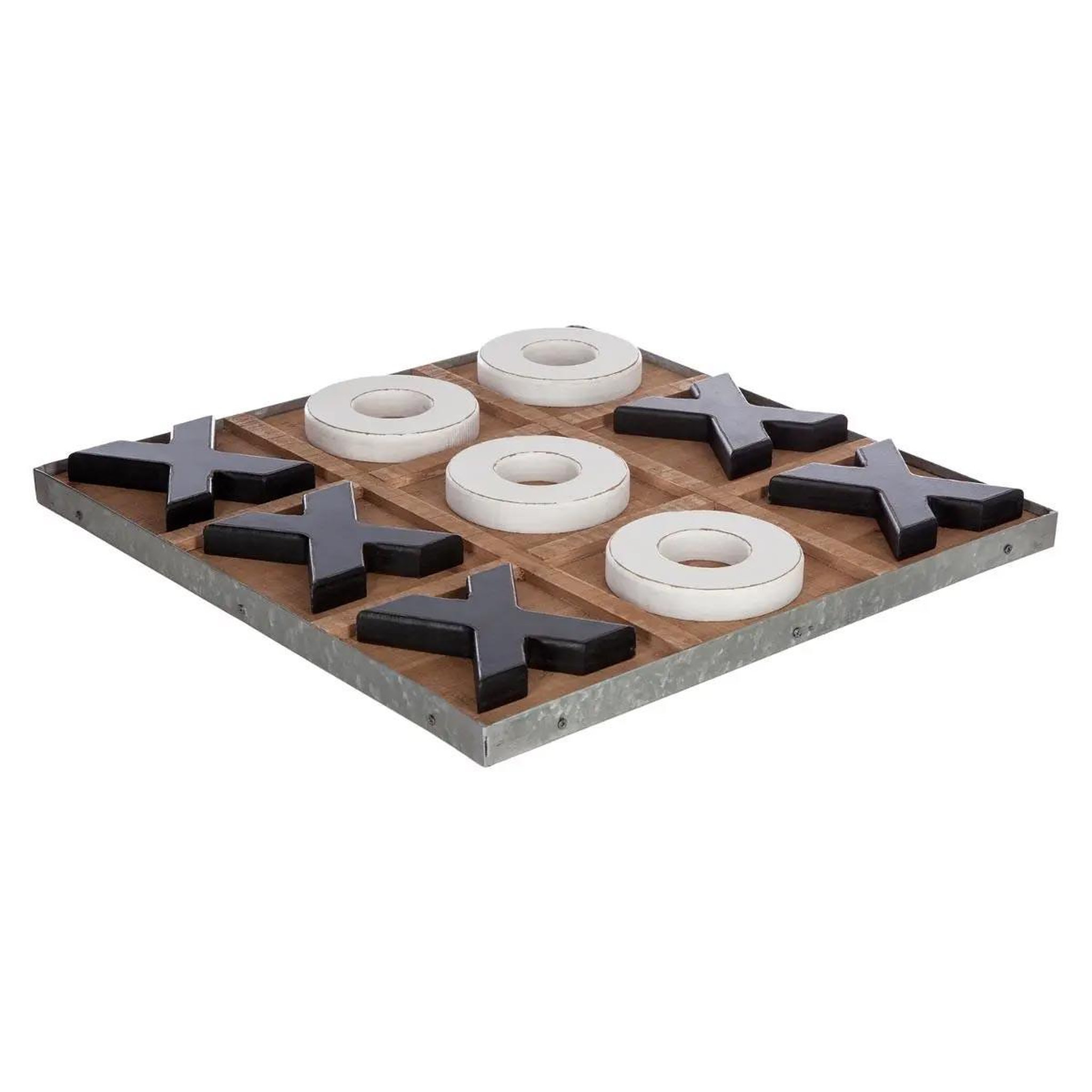 ATMOSPHERA Jeu de société en bois  morpion  35cm naturel
