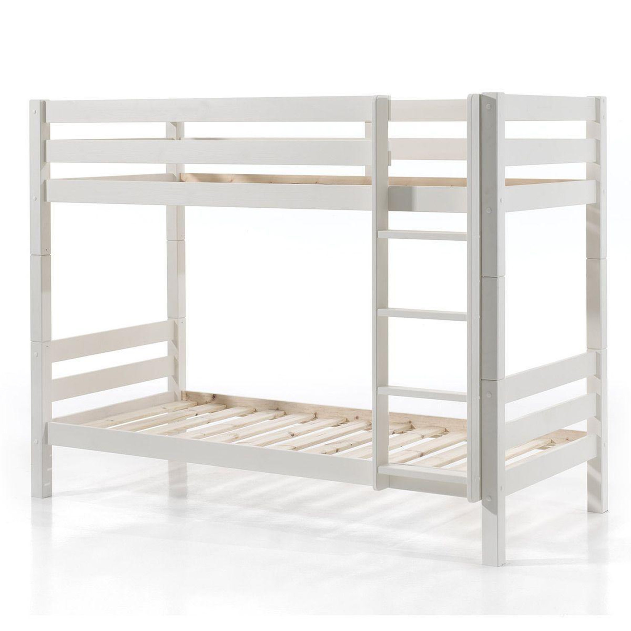 Voir la diapositive 2 : Paris Prix Pack - lit superposé enfant & tiroir  pino  161cm blanc