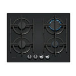 Neff Table de cuisson à gaz 59cm 4 feux noir 7500w noir - T26PIP4S0