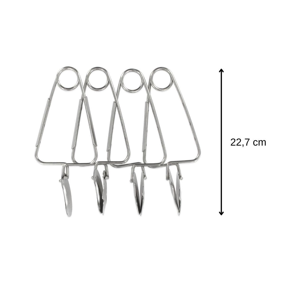 FM PROFESSIONAL Lot de 8 pinces à escargots FM Professional Gourmet Edition