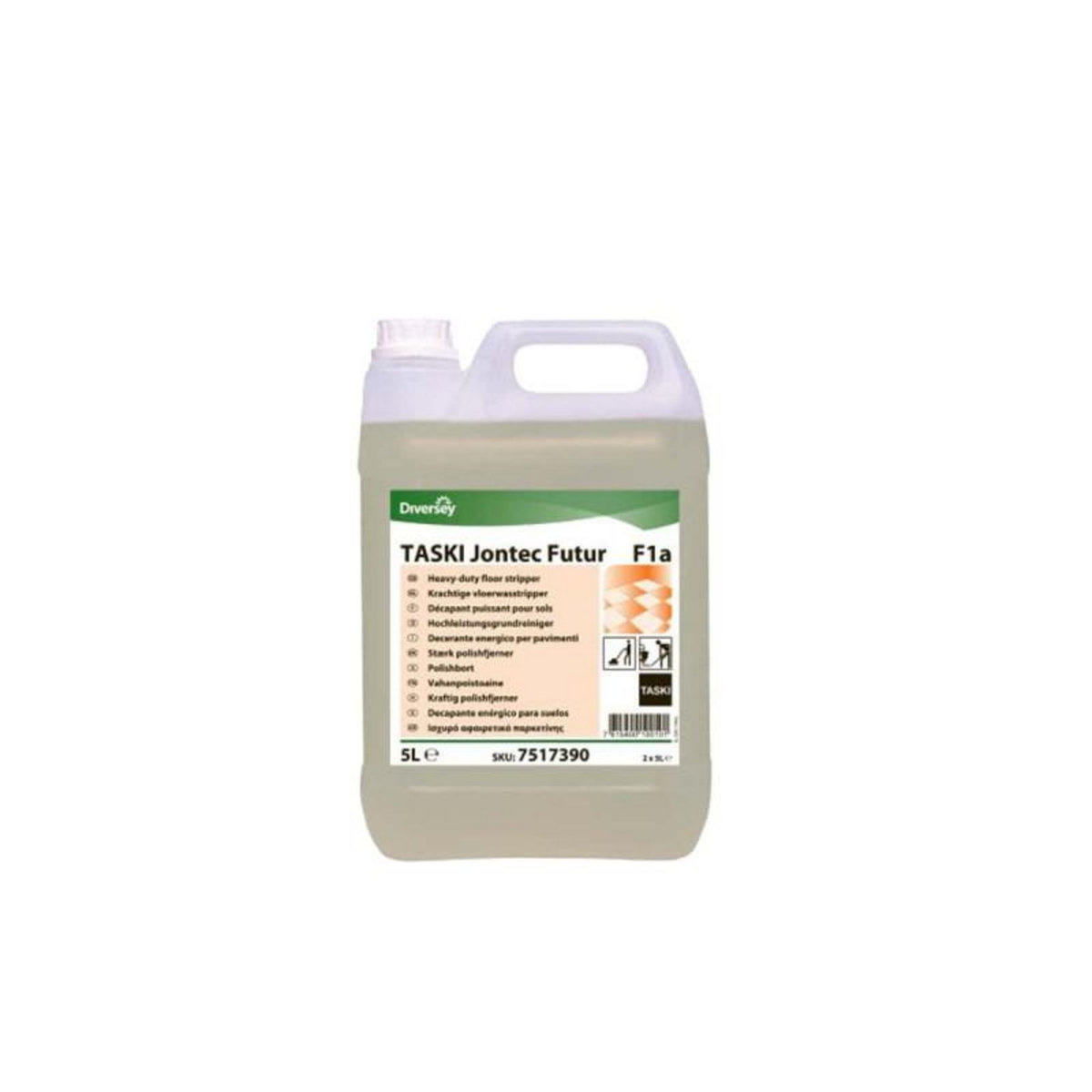 Décapant sols DIVERSEY avec rinçage taski jontec futur - 5L
