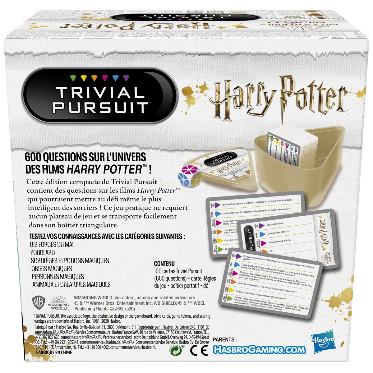 HASBRO Jeu Trivial Pursuit Harry Potter