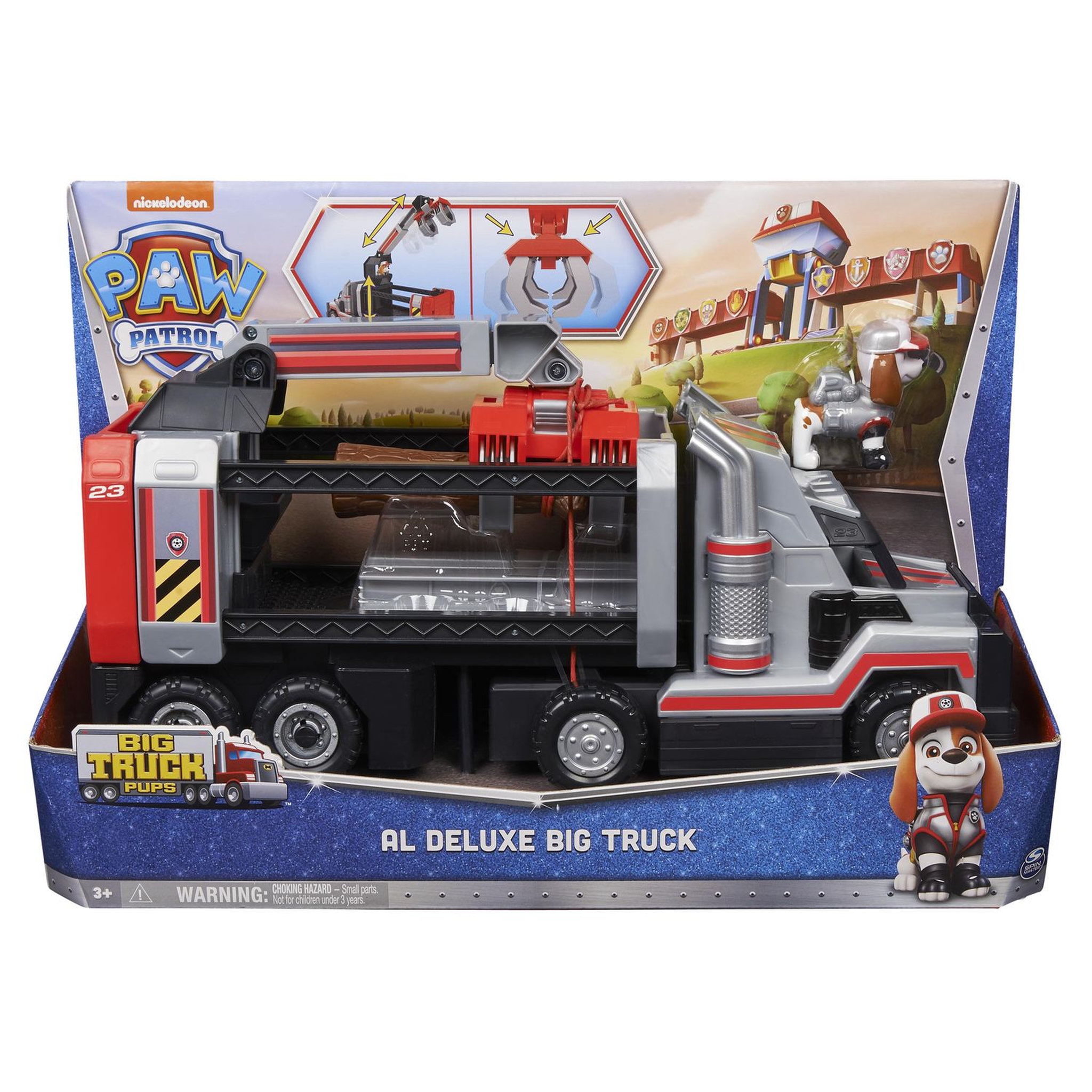 Voir la diapositive 1 : SPIN MASTER Camion Deluxe Al Big Truck Pups - La Pat' Patrouille
