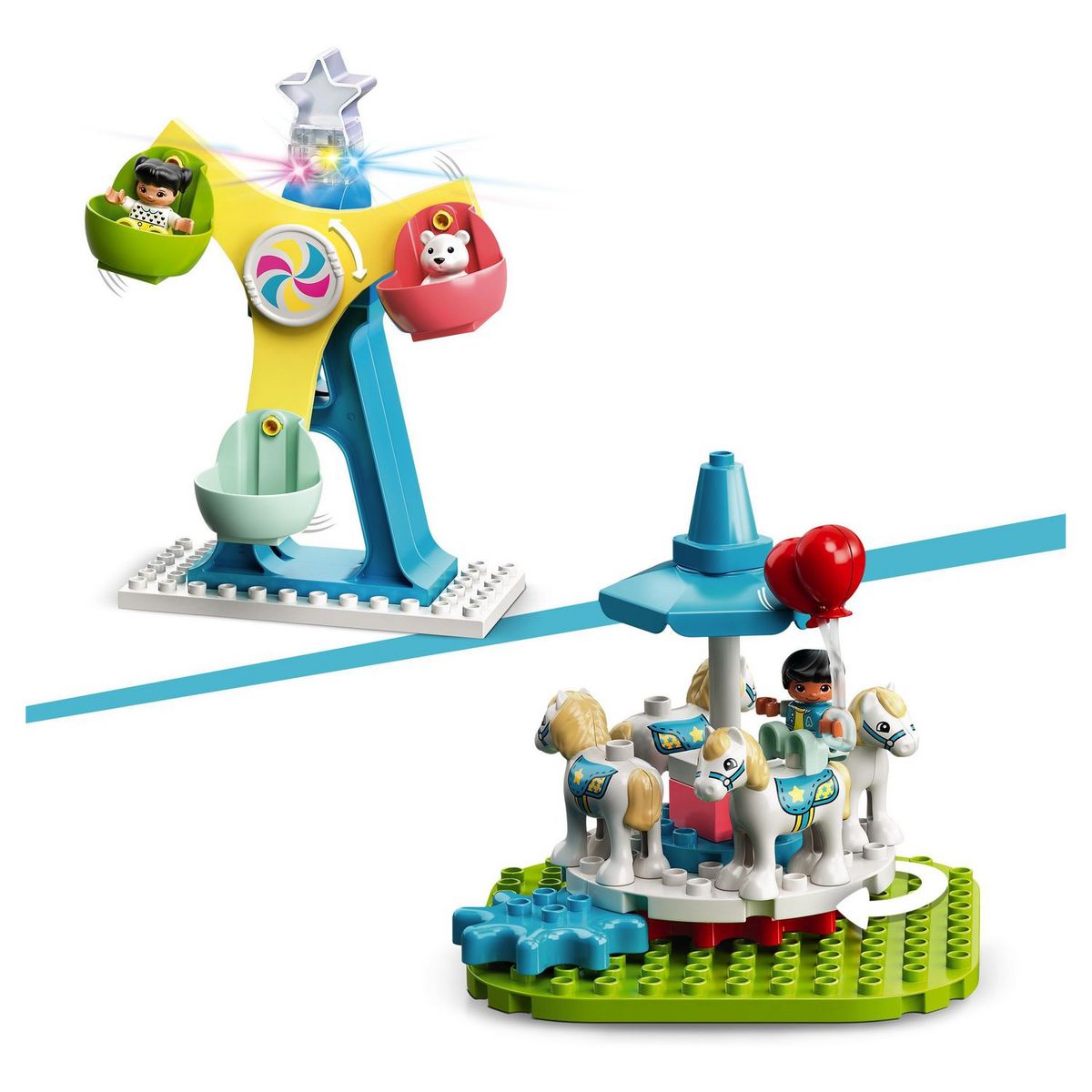 LEGO DUPLO 10956 - Le parc d&rsquo;attractions Jouet Enfant 2+ ans