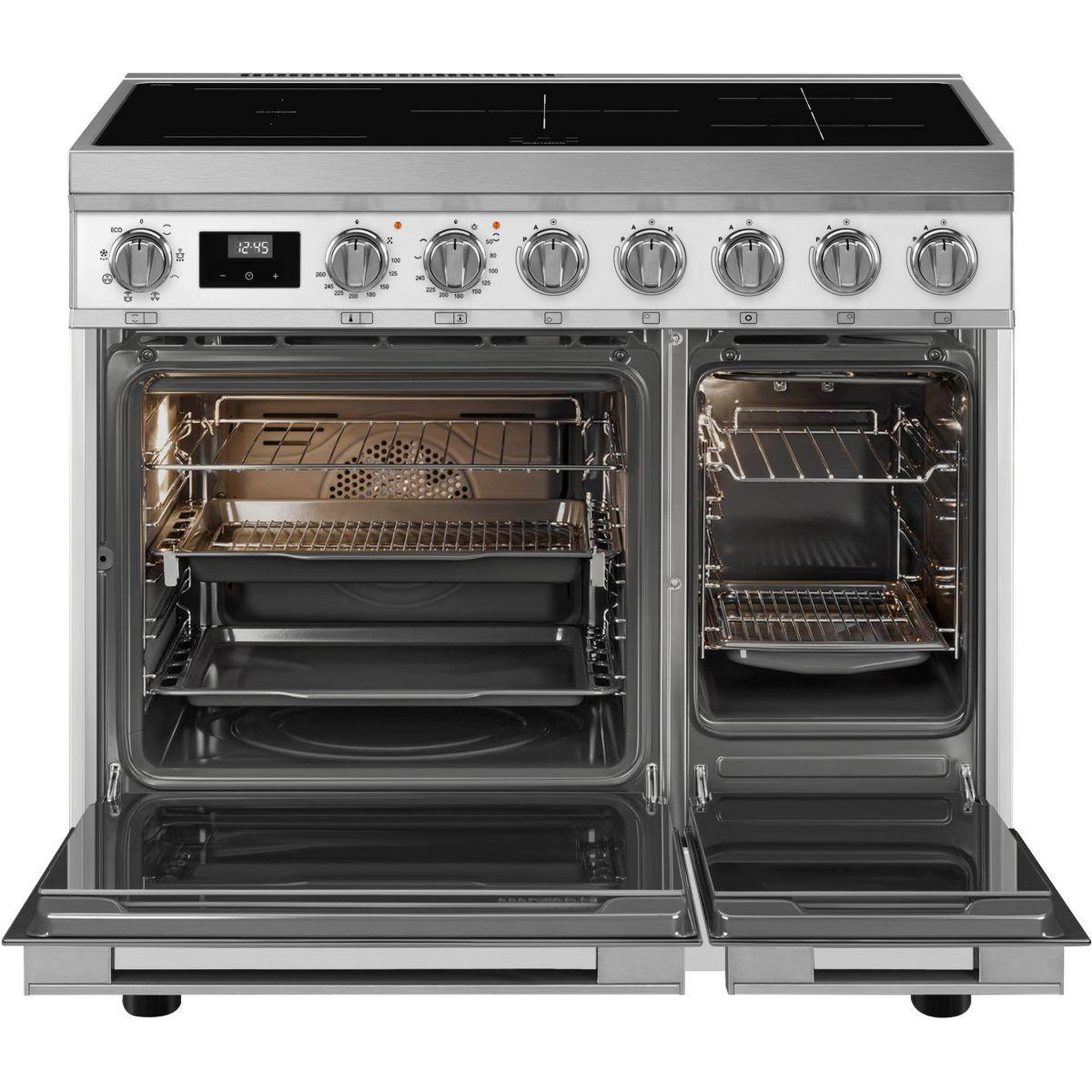 Voir la diapositive 2 : SMEG Piano de cuisson induction cpf92imwh