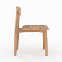 Voir la diapositive 6 : Rendez vous déco Lot de 2 chaises de jardin en bois de teck recyclé-Lufy