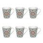Voir la diapositive 1 : Paris Prix Lot de 6 Mugs  Zahra  30cl Multicolore