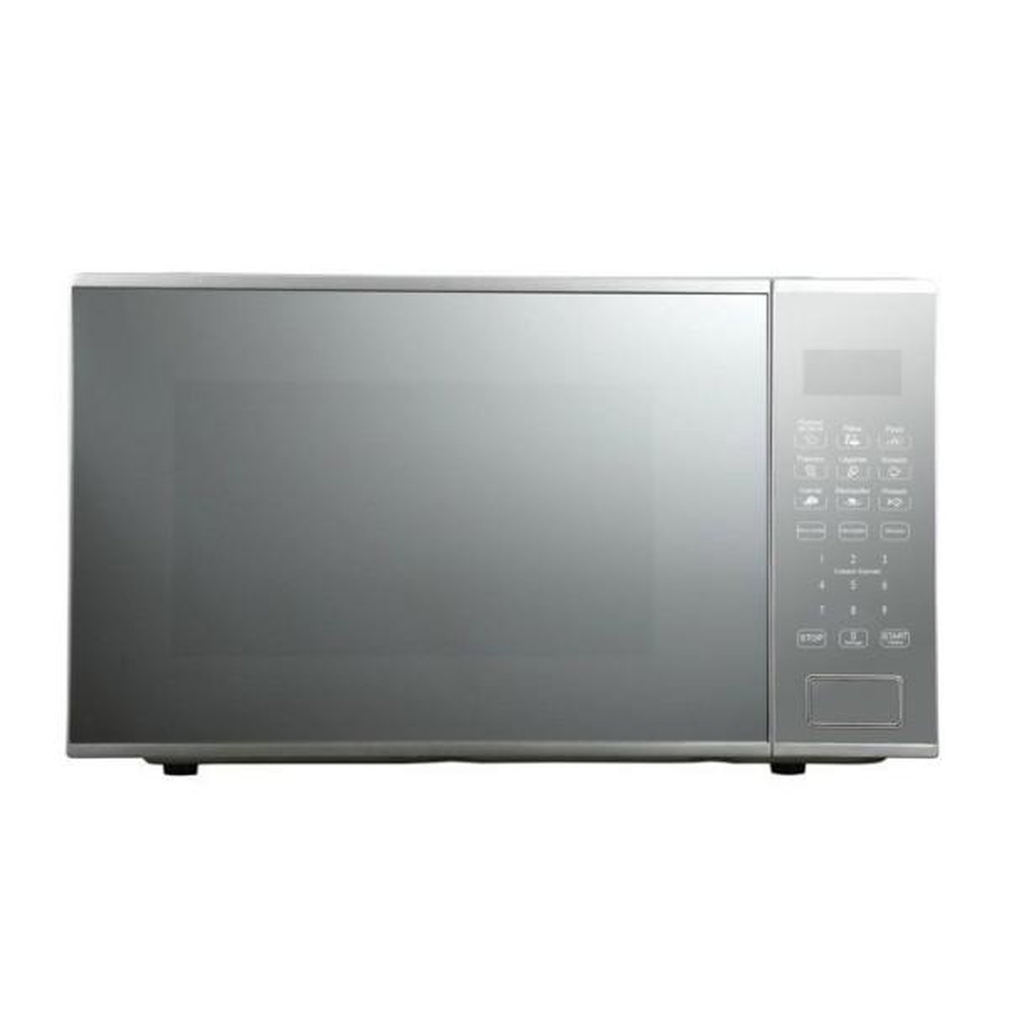 Beko Micro-ondes BEKO MOF30310S - Silver / Façade miroir - 900W - 30 L - 5 niveaux de puissance - 8 menus auto