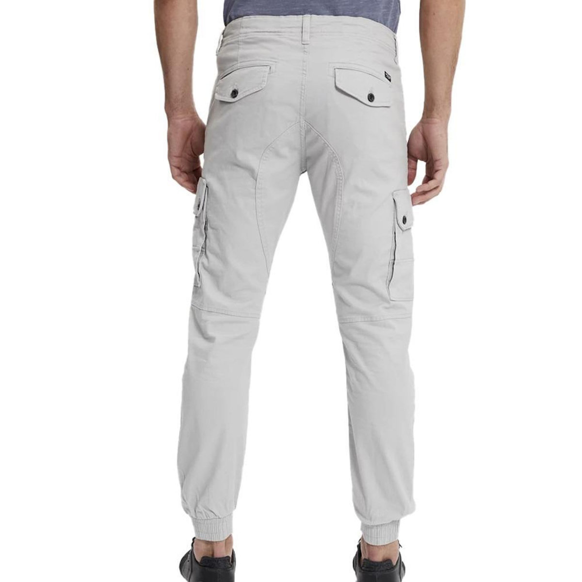 Jack & Jones Pantalon fluide Gris Clair Homme Jack & Jones Paul
