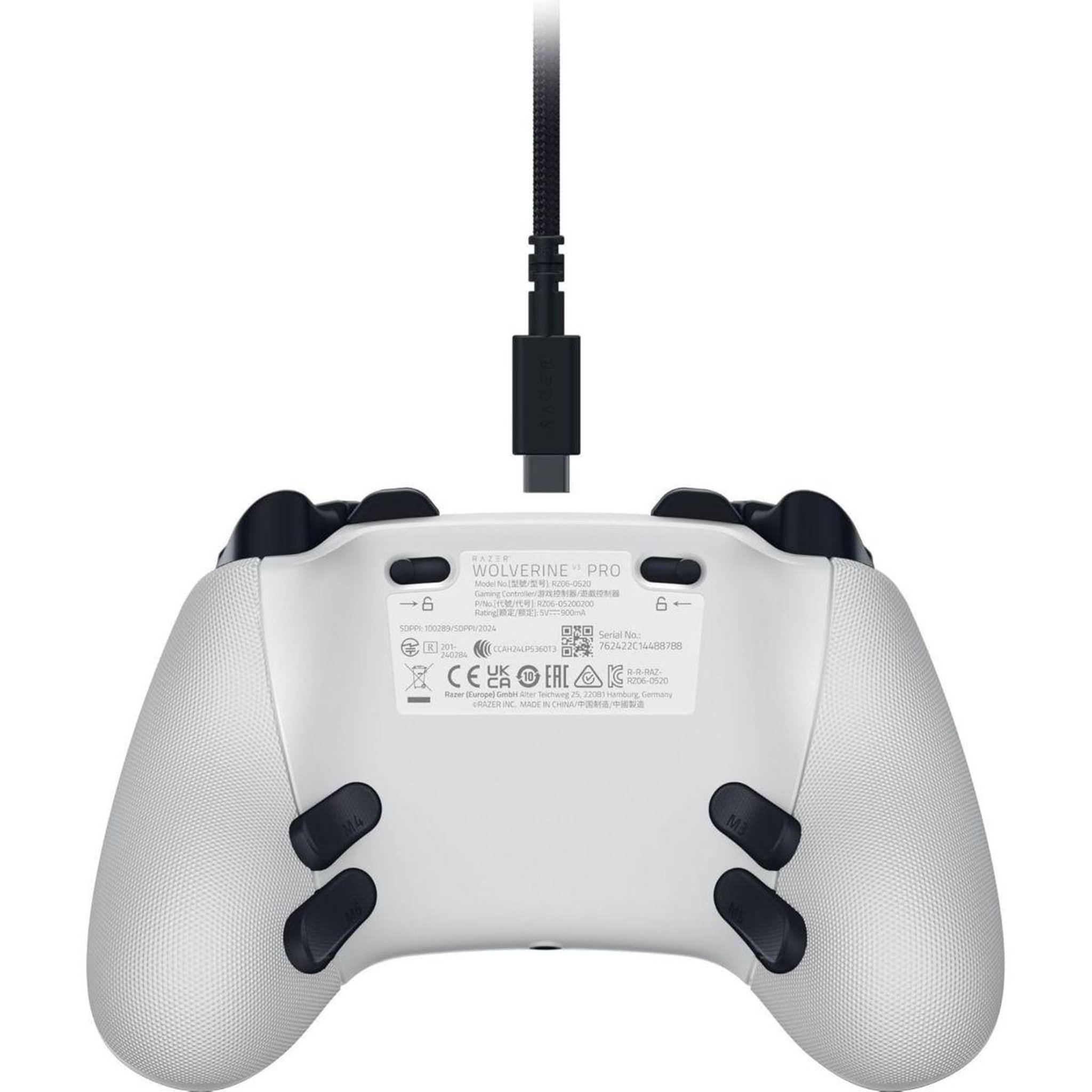 Voir la diapositive 4 : Razer Manette wolverine v3 pro blanche