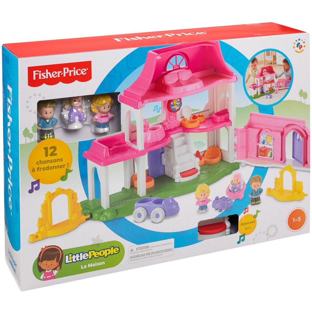 Fisher price Maison sons amusants Little people