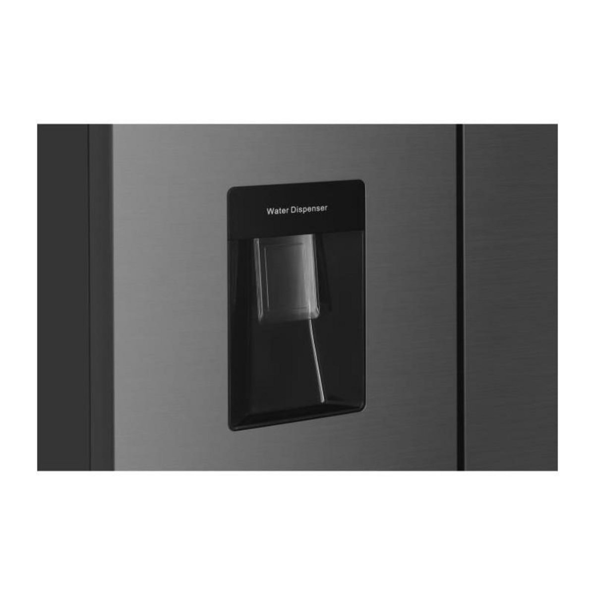 CONTINENTAL EDISON Réfrigérateur Continental Edison - CERA4D464IX - 4 portes avec distributeur d'eau - 464L - Total No Frost - L79 cm x H 180 cm