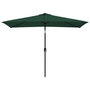 Voir la diapositive 2 : VIDAXL Parasol 200 x 300 cm Vert Rectangulaire