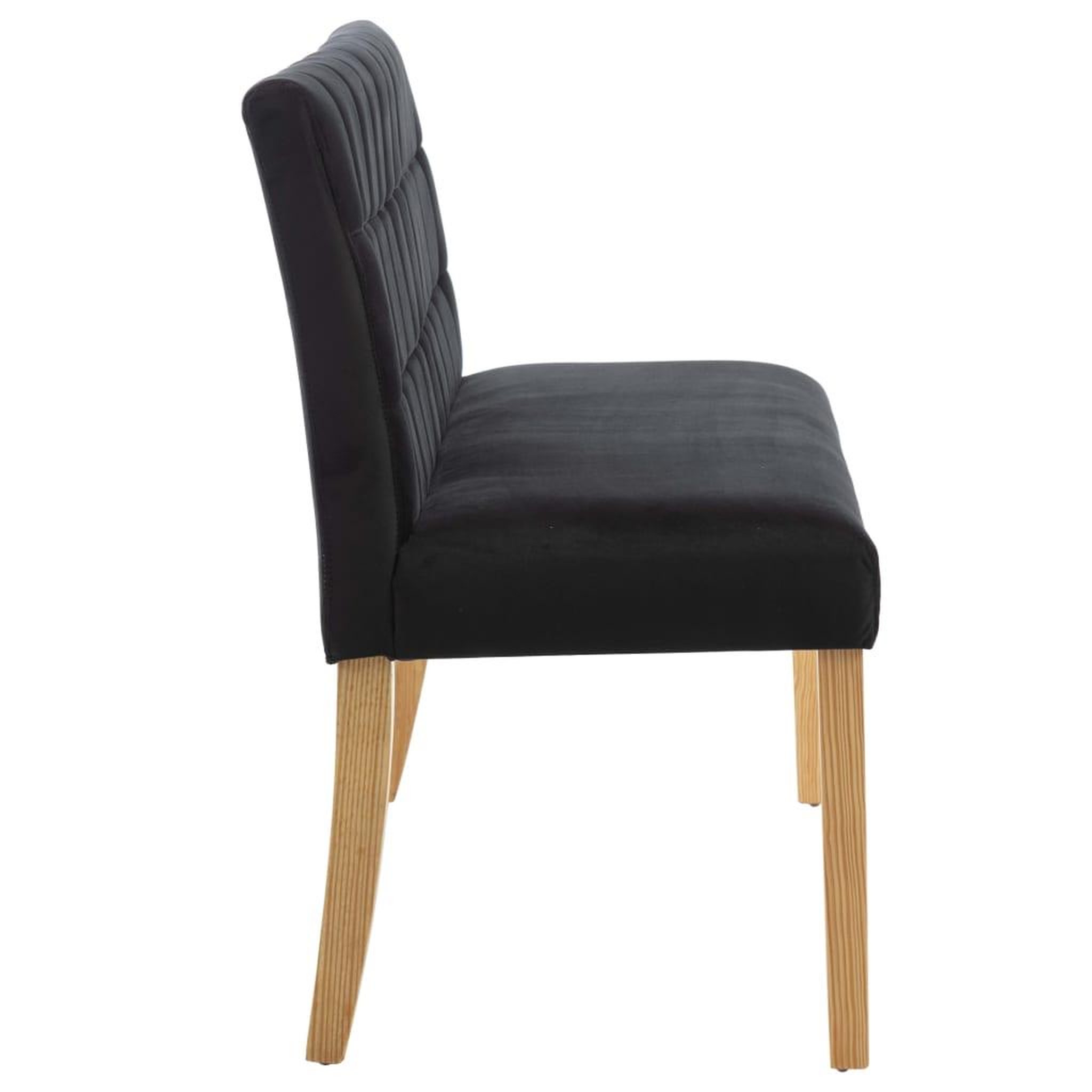 Voir la diapositive 4 : VIDAXL Banc 140 cm Noir Velours