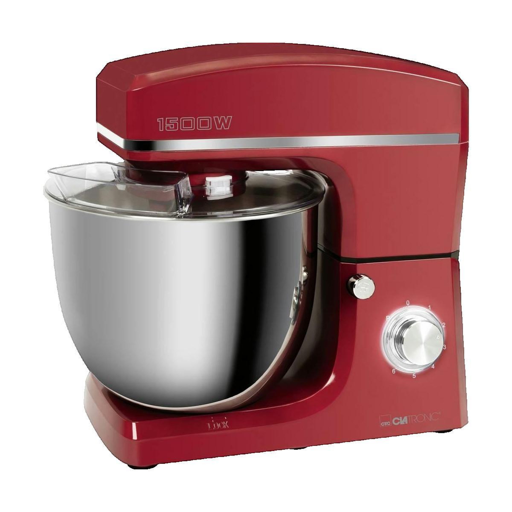 CLATRONIC Robot pâtissier Clatronic KM 3765 bol 10L rouge