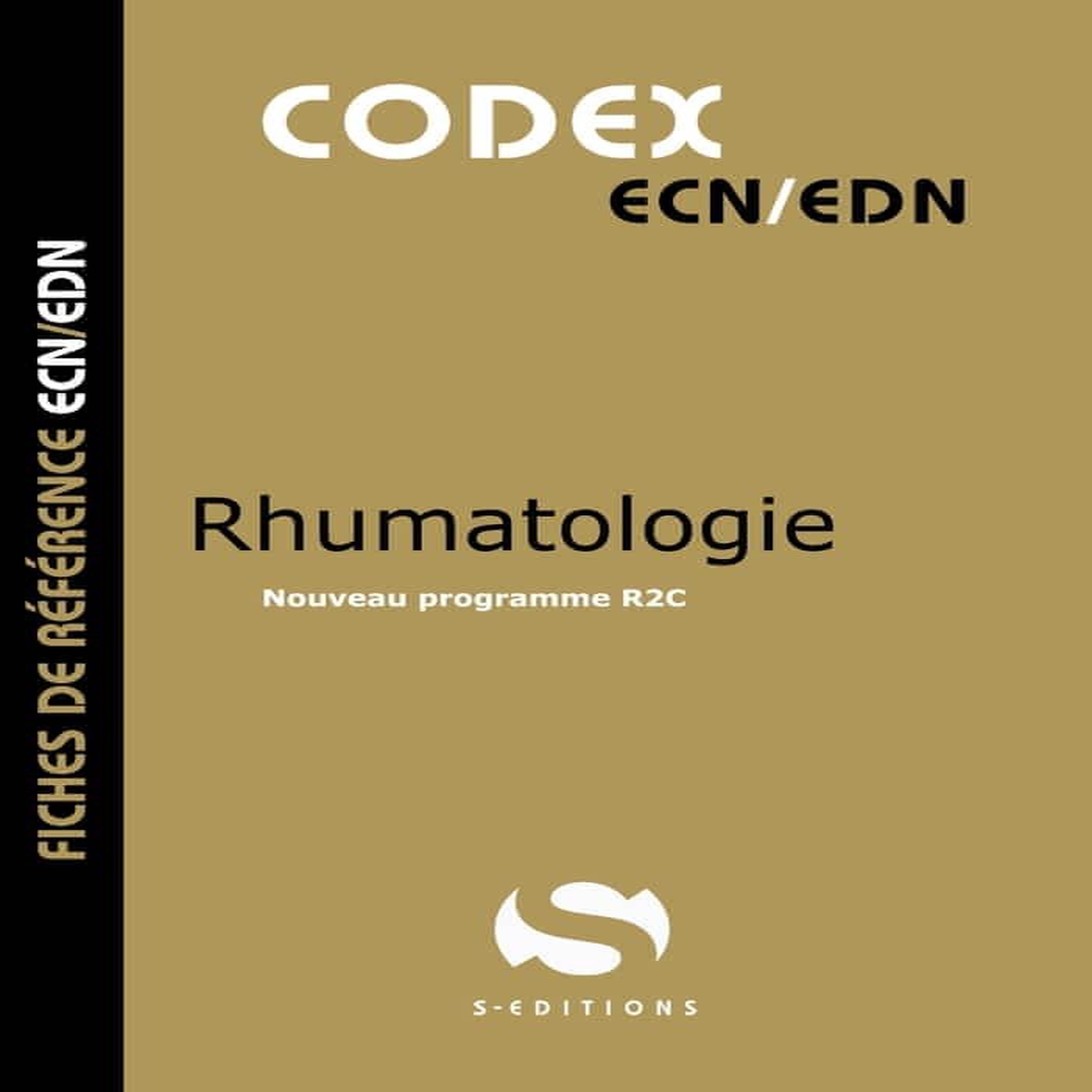 CODEX RHUMATOLOGIE ECN/EDN, Gavoille Antoine