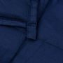 Voir la diapositive 5 : VIDAXL Couverture lestee Bleu 137x200 cm 6 kg Tissu