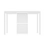 Voir la diapositive 1 : SWEEEK Persienne à lames orientables 130cm pour pergola bioclimatique aluminium 4x3m Triomphe