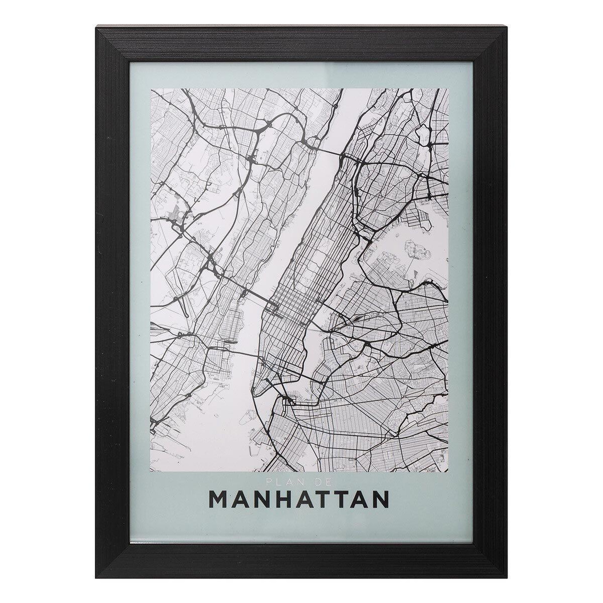 ATMOSPHERA Cadre déco  manhattan  18x24cm vert