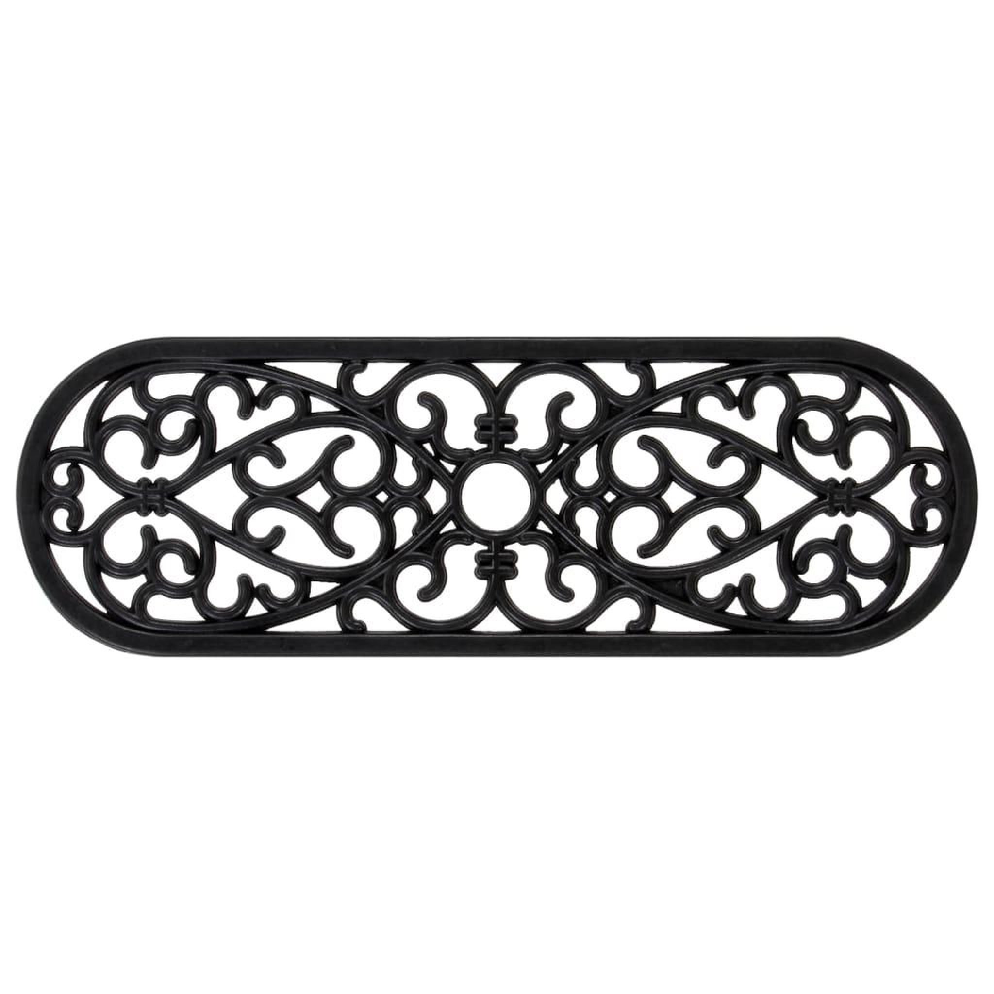 Voir la diapositive 2 : VIDAXL Marches d'escalier 5 pcs 25x75 cm caoutchouc