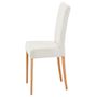 Voir la diapositive 4 : BEST MOBILIER Gemma - lot de 2 chaises - en velours côtelé