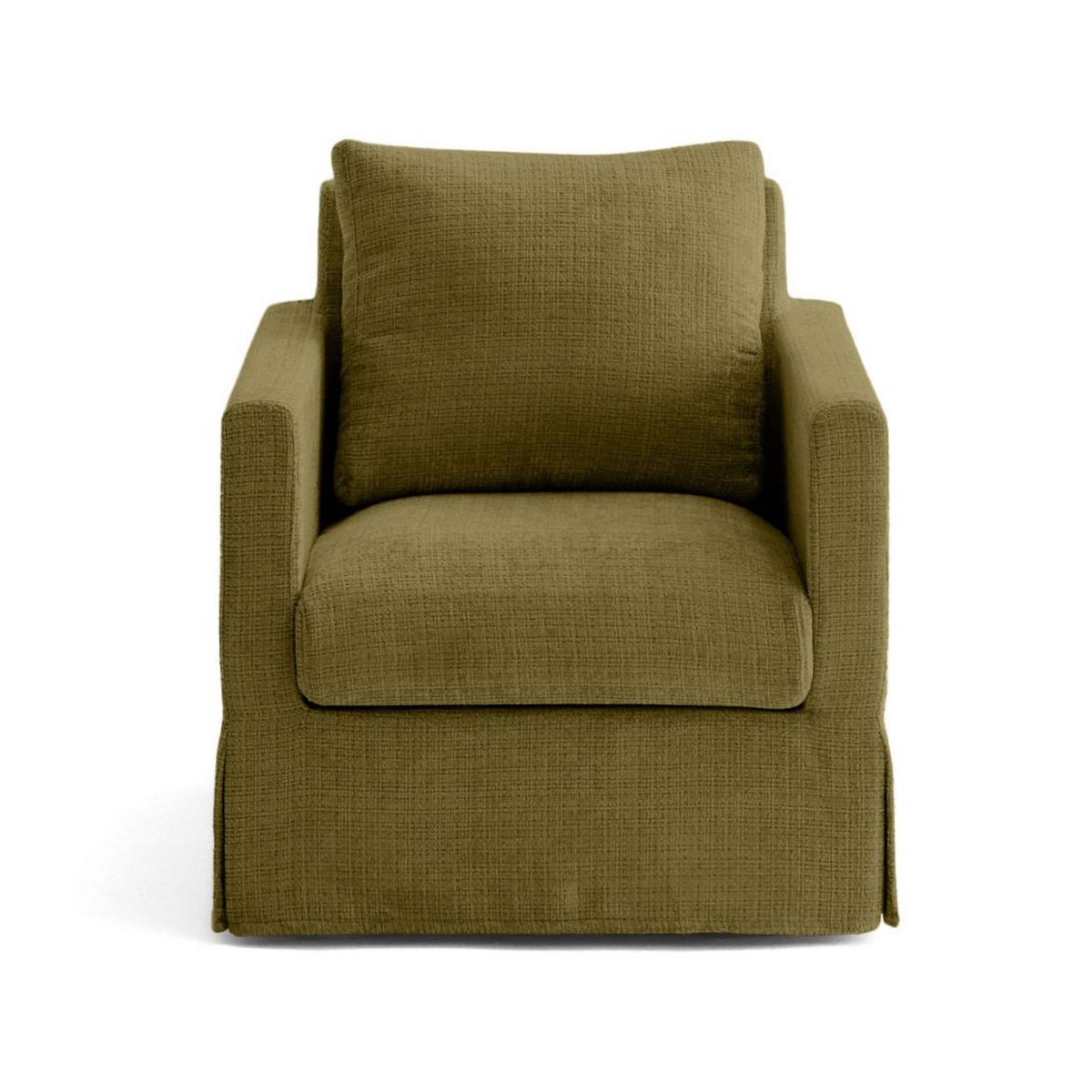 LISA DESIGN Serena - housse en velours texturé pour fauteuil