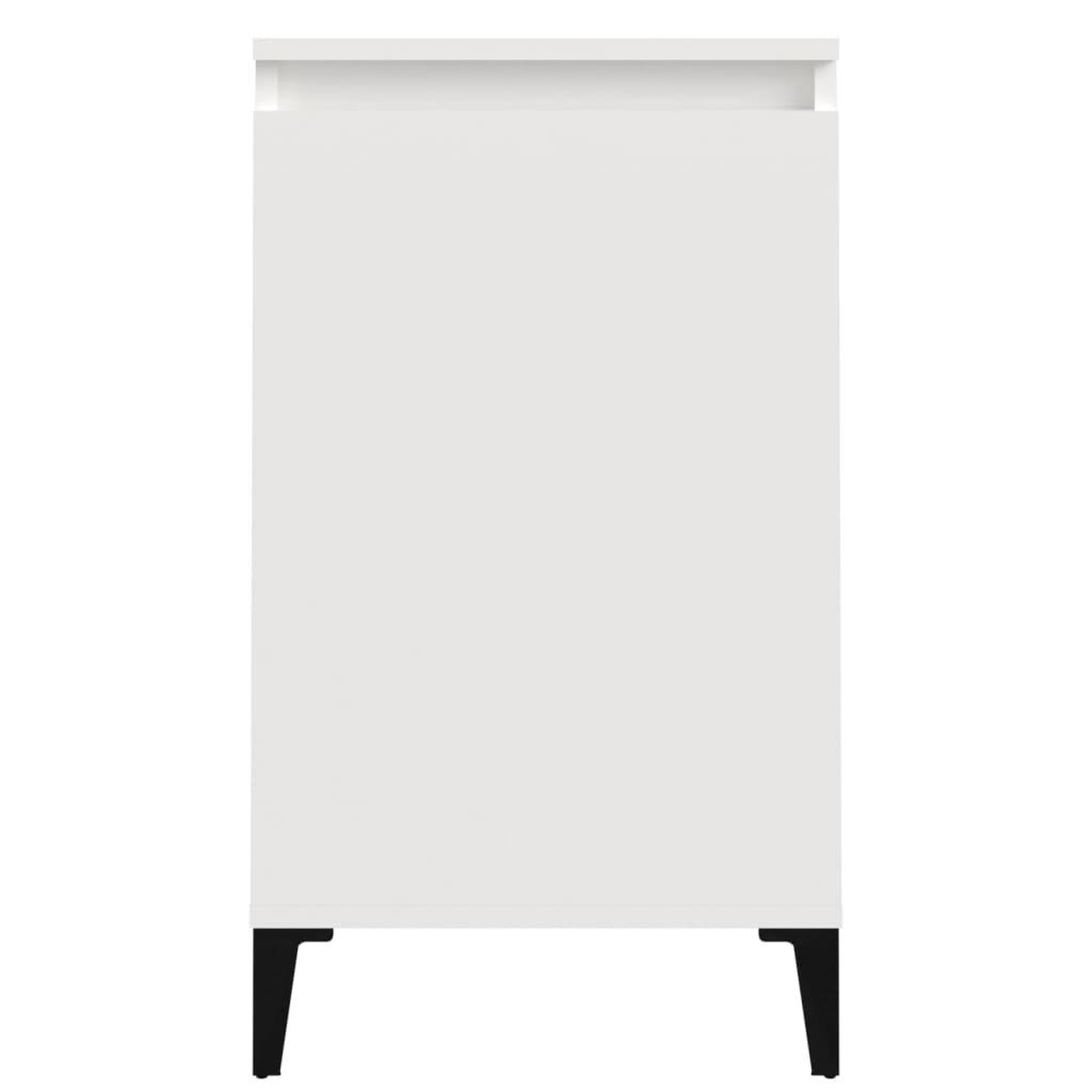 Voir la diapositive 5 : VIDAXL Table de chevet blanc brillant 40x35x70 cm bois d'ingenierie